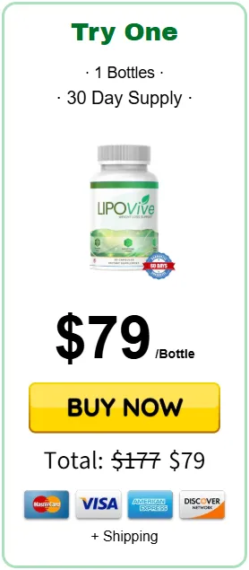 LipoVive one bottle